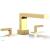 Phylrich 291-41/024 Stria 10 1/4" Two Lever Handle Widespread/Deck Mounted Roman Tub Faucet in Satin Gold
