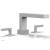 Phylrich 291-41/050 Stria 10 1/4" Two Lever Handle Widespread/Deck Mounted Roman Tub Faucet in White