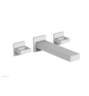 Phylrich 290-58/050 Mix 8 7/8" Two Ring Handle Widespread/Wall Mount Roman Tub Faucet in White