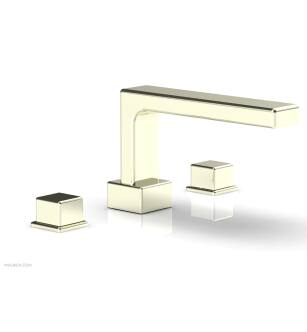 Phylrich 290-43/15B Mix 10 1/4" Two Cube Handle Widespread/Deck Mounted Roman Tub Faucet in Brushed Nickel
