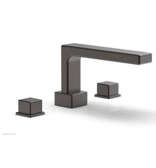 Phylrich 290-43/10B Mix 10 1/4" Two Cube Handle Widespread/Deck Mounted Roman Tub Faucet in Distressed Bronze/Oil Rubbed Bronze