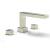 Phylrich 290-43/015 Mix 10 1/4" Two Cube Handle Widespread/Deck Mounted Roman Tub Faucet in Satin Nickel