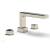 Phylrich 290-43/014 Mix 10 1/4" Two Cube Handle Widespread/Deck Mounted Roman Tub Faucet in Polished Nickel