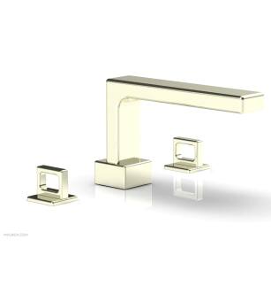 Phylrich 290-42/15B Mix 10 1/4" Two Ring Handle Widespread/Deck Mounted Roman Tub Faucet in Brushed Nickel