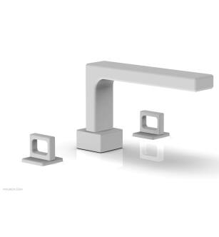 Phylrich 290-42/050 Mix 10 1/4" Two Ring Handle Widespread/Deck Mounted Roman Tub Faucet in White