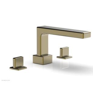 Phylrich 290-40/047 Mix 10 1/4" Two Blade Handle Widespread/Deck Mounted Roman Tub Faucet in Brass/Antique Brass