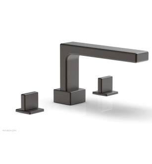 Phylrich 290-40/10B Mix 10 1/4" Two Blade Handle Widespread/Deck Mounted Roman Tub Faucet in Distressed Bronze/Oil Rubbed Bronze