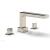 Phylrich 290-40/014 Mix 10 1/4" Two Blade Handle Widespread/Deck Mounted Roman Tub Faucet in Polished Nickel
