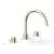 Phylrich 230-43/15B Basic II 9" Two Lever Handle Widespread/Deck Mounted Roman Tub Faucet in Brushed Nickel