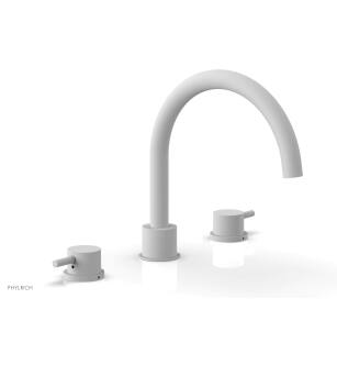 Phylrich 230-43/050 Basic II 9" Two Lever Handle Widespread/Deck Mounted Roman Tub Faucet in White