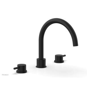Phylrich 230-43/040 Basic II 9" Two Lever Handle Widespread/Deck Mounted Roman Tub Faucet in Black