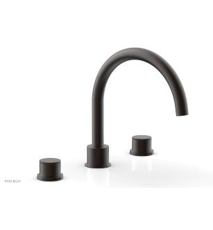 Phylric 230-40/10B Basic II 9" Two Knurled Handle Widespread/Deck Mounted Roman Tub Faucet in Distressed Bronze/Oil Rubbed Bronze