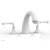 Phylrich 207-40/050 Beaded 9" Two Lever Handle Widespread/Deck Mounted Roman Tub Faucet in White