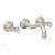 Phylrich 164-56/15B Maison 9 1/2" Two Blade Handle Widespread/Wall Mount Roman Tub Faucet in Brushed Nickel