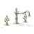 Phylrich 164-40/15B Maison 8 5/8" Two Blade Handle Widespread/Deck Mounted Roman Tub Faucet in Brushed Nickel
