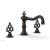 Phylrich 164-40/11B Maison 8 5/8" Two Blade Handle Widespread/Deck Mounted Roman Tub Faucet in Distressed Bronze/Oil Rubbed Bronze