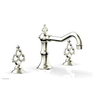 Phylrich 164-40/015 Maison 8 5/8" Two Blade Handle Widespread/Deck Mounted Roman Tub Faucet in Satin Nickel