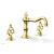 Phylrich 164-40/024 Maison 8 5/8" Two Blade Handle Widespread/Deck Mounted Roman Tub Faucet in Satin Gold