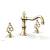 Phylrich 164-40/004 Maison 8 5/8" Two Blade Handle Widespread/Deck Mounted Roman Tub Faucet in Satin Brass