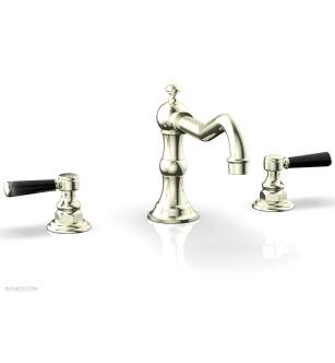 Phylrich 161-42/15B Henri 8 5/8" Two Marble Lever Handle Widespread/Deck Mounted Roman Tub Faucet in Brushed Nickel