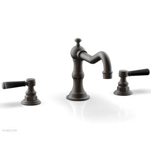 Phylrich 161-42/10B Henri 8 5/8" Two Marble Lever Handle Widespread/Deck Mounted Roman Tub Faucet in Distressed Bronze/Oil Rubbed Bronze