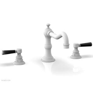 Phylrich 161-42/050 Henri 8 5/8" Two Marble Lever Handle Widespread/Deck Mounted Roman Tub Faucet in White