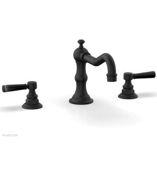 Phylrich 161-42/040 Henri 8 5/8" Two Marble Lever Handle Widespread/Deck Mounted Roman Tub Faucet in Black