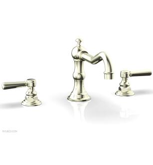 Phylrich 161-41/15B Henri 8 5/8" Two Lever Handle Widespread/Deck Mounted Roman Tub Faucet in Brushed Nickel