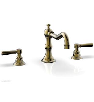 Phylrich 161-41/047 Henri 8 5/8" Two Lever Handle Widespread/Deck Mounted Roman Tub Faucet in Brass/Antique Brass