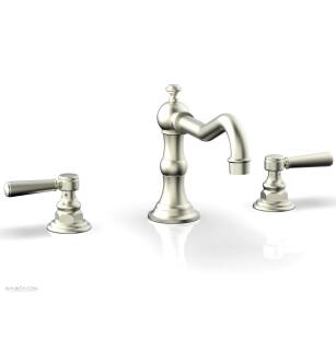 Phylrich 161-41/015 Henri 8 5/8" Two Lever Handle Widespread/Deck Mounted Roman Tub Faucet in Satin Nickel