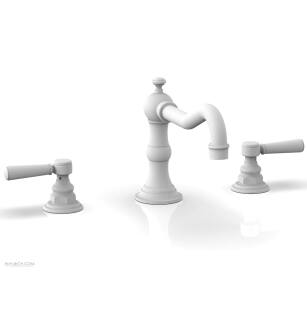 Phylrich 161-41/050 Henri 8 5/8" Two Lever Handle Widespread/Deck Mounted Roman Tub Faucet in White