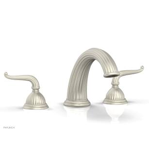 Phylrich K1141P/15B Georgian & Barcelona 12" Two Lever Handle Widespread/Deck Mounted Roman Tub Faucet in Brushed Nickel