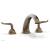 Phylrich K1141P/047 Georgian & Barcelona 12" Two Lever Handle Widespread/Deck Mounted Roman Tub Faucet in Brass/Antique Brass