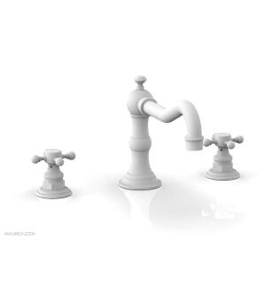 Phylrich 161-40/050 Henri 8 5/8" Two Cross Handle Widespread/Deck Mounted Roman Tub Faucet in White
