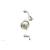 Phylrich 161-27/015 Henri Lever Handle Pressure Balance Tub and Shower Set with Round Trim in Satin Nickel