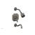 Phylrich 162-27/15A Marvelle Lever Handle Pressure Balance Tub and Shower Set in Pewter