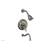 Phylrich 208-26/15A Coined Lever Handle Pressure Balance Tub and Shower Set in Pewter