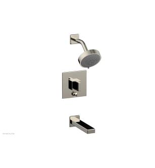 Phylrich 290-26/014 Mix Blade Handle Pressure Balance Tub and Shower Set in Polished Nickel