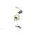 Phylrich 290-29/15B Mix Cube Handle Pressure Balance Tub and Shower Set in Brushed Nickel