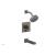 Phylrich 291-26/15A Stria Blade Handle Pressure Balance Tub and Shower Set in Pewter