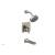 Phylrich 291-27/014 Stria 8 5/8" Lever Handle Pressure Balance Tub and Shower Set in Polished Nickel
