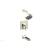 Phylrich 290-27/15B Mix Lever Handle Pressure Balance Tub and Shower Set in Brushed Nickel