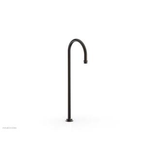 Phylrich 161-52/10B Henri 10 1/2" Traditional Floor Mount Tub Spout Only in Distressed Bronze/Oil Rubbed Bronze