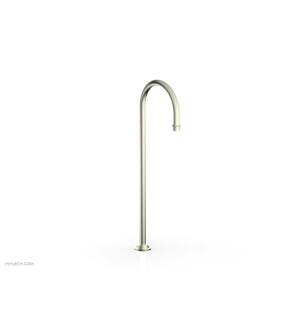 Phylrich 161-52/015 Henri 10 1/2" Traditional Floor Mount Tub Spout Only in Satin Nickel