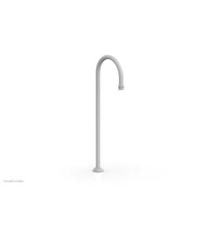 Phylrich 161-52/050 Henri 10 1/2" Traditional Floor Mount Tub Spout Only in White