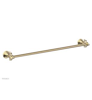 Phylrich 164-72/004 Maison 30 3/8" Wall Mount Towel Bar in Satin Brass