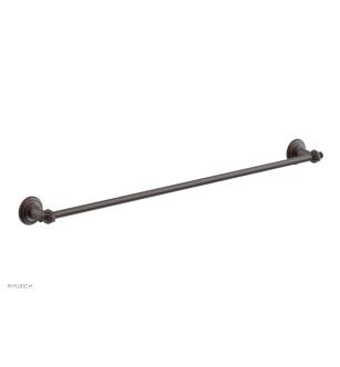 Phylrich 162-72/05W Marvelle 30 3/4" Wall Mount Towel Bar in Copper/Antique Copper