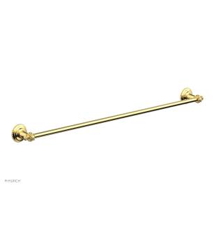Phylrich 162-72/025 Marvelle 30 3/4" Wall Mount Towel Bar in Polished Gold