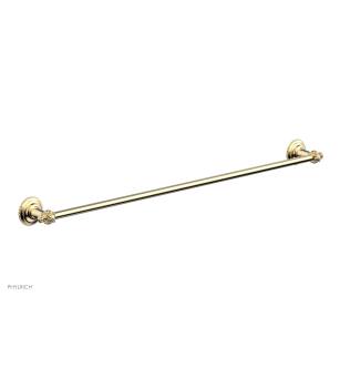 Phylrich 162-72/004 Marvelle 30 3/4" Wall Mount Towel Bar in Satin Brass