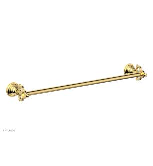 Phylrich 164-71/025 Maison 24 3/8" Wall Mount Towel Bar in Polished Gold